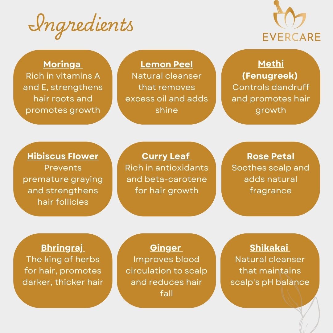 Herbal Hair Powder 100 Gms