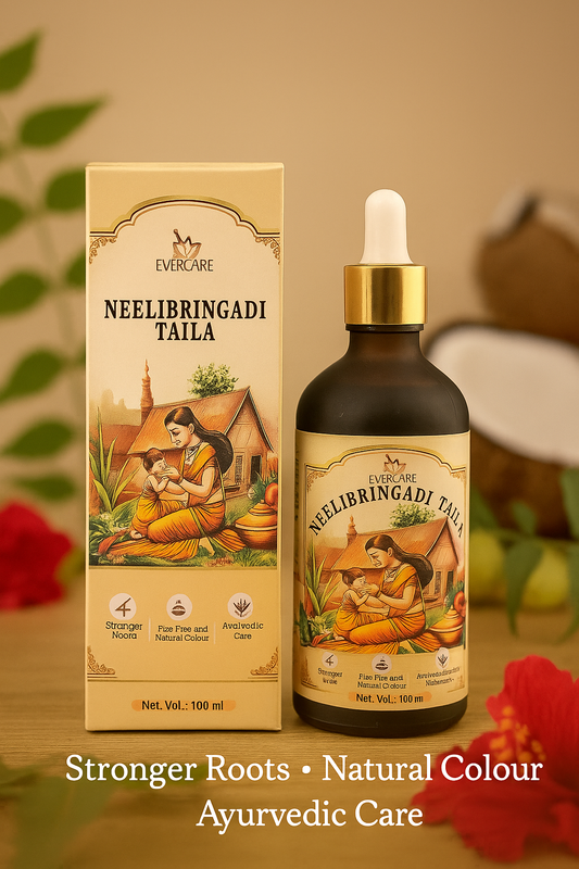 Neelibringadi Taila | Herbal Oil for Hair Growth, Dandruff & Premature Greying