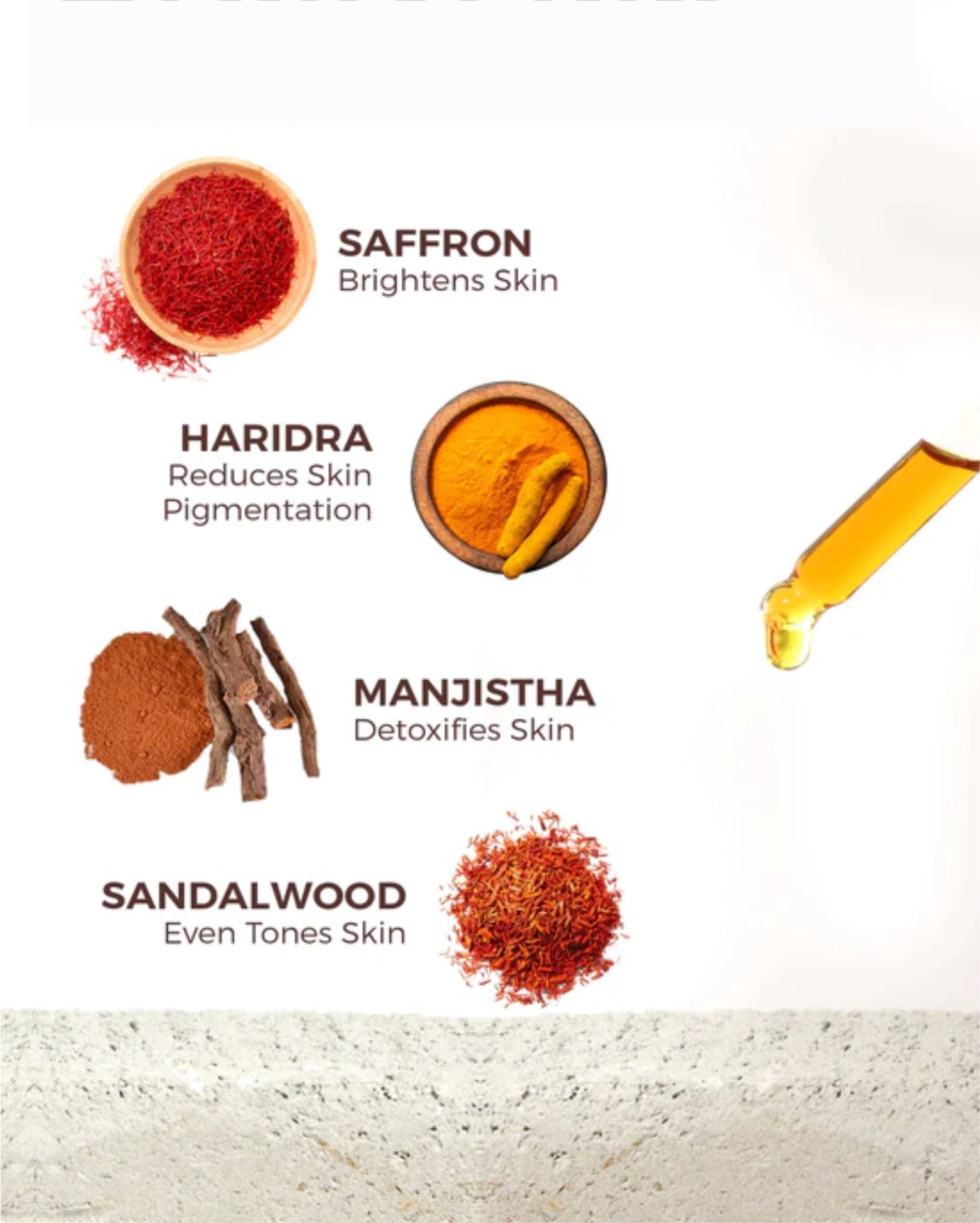 Lightweight Kumkumadi oil drop – perfect for glowing skin and pigmentation control