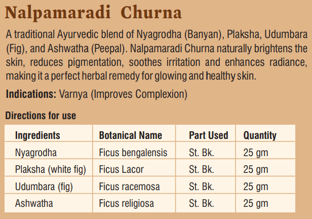 Nalpamaradi Churna 100 gm