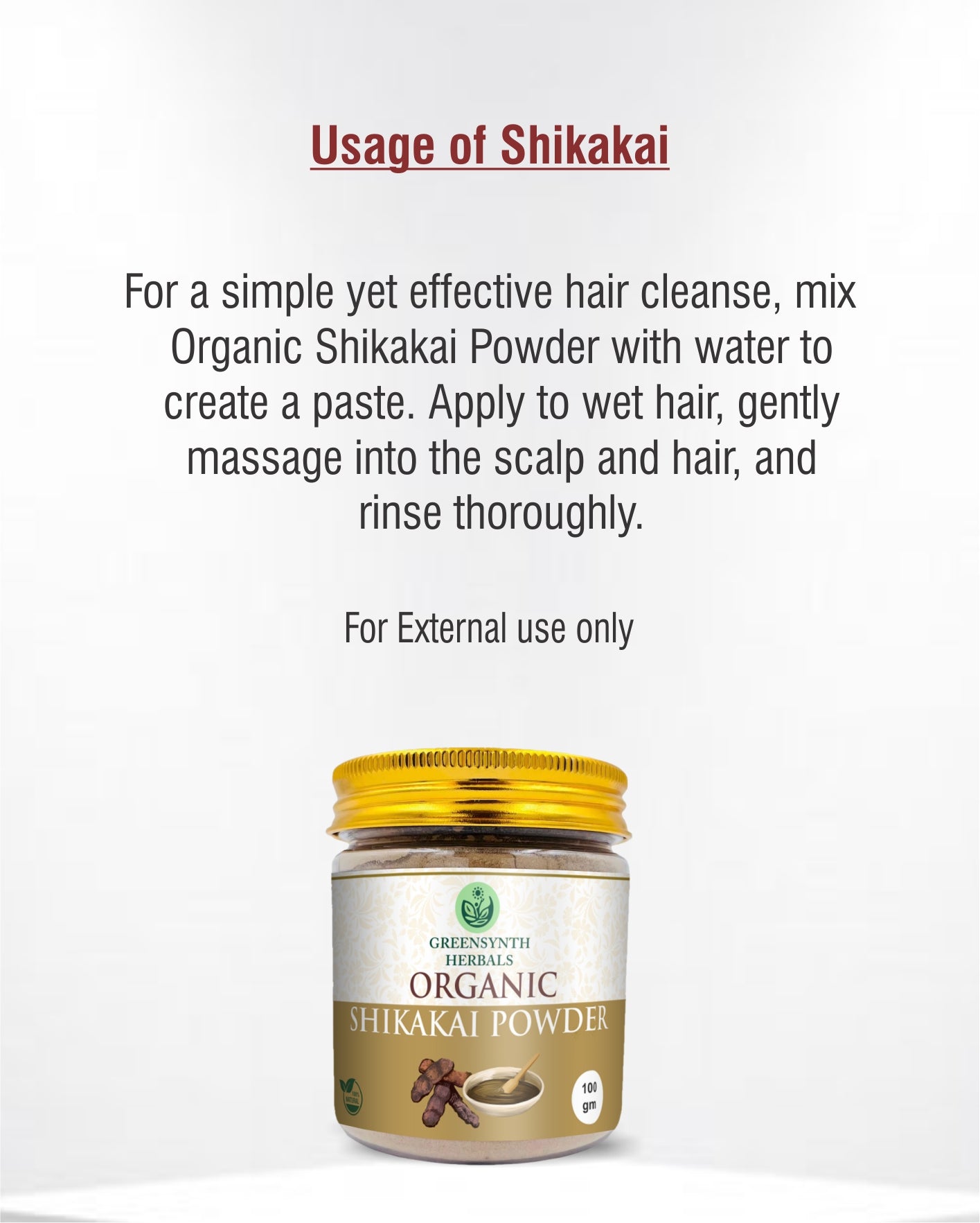 Organic Shikakai Powder