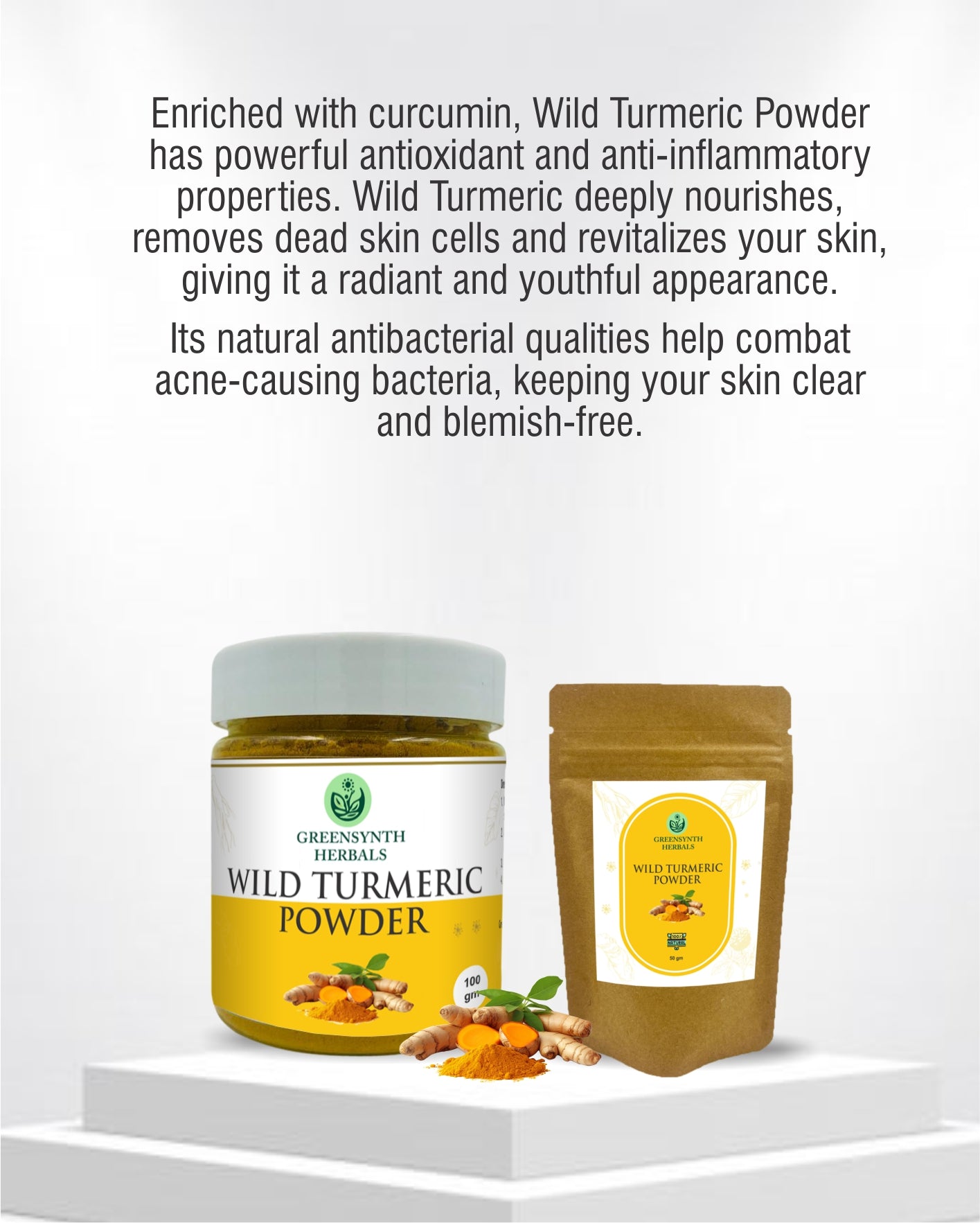 Wild Turmeric/Kasturi Manjal 50gm & 100 gm