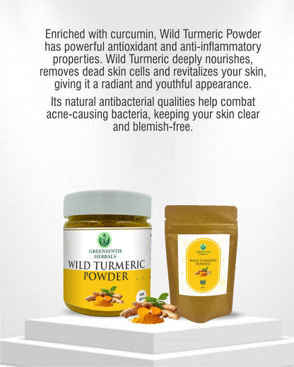 Wild Turmeric/Kasturi Manjal 50gm & 100 gm
