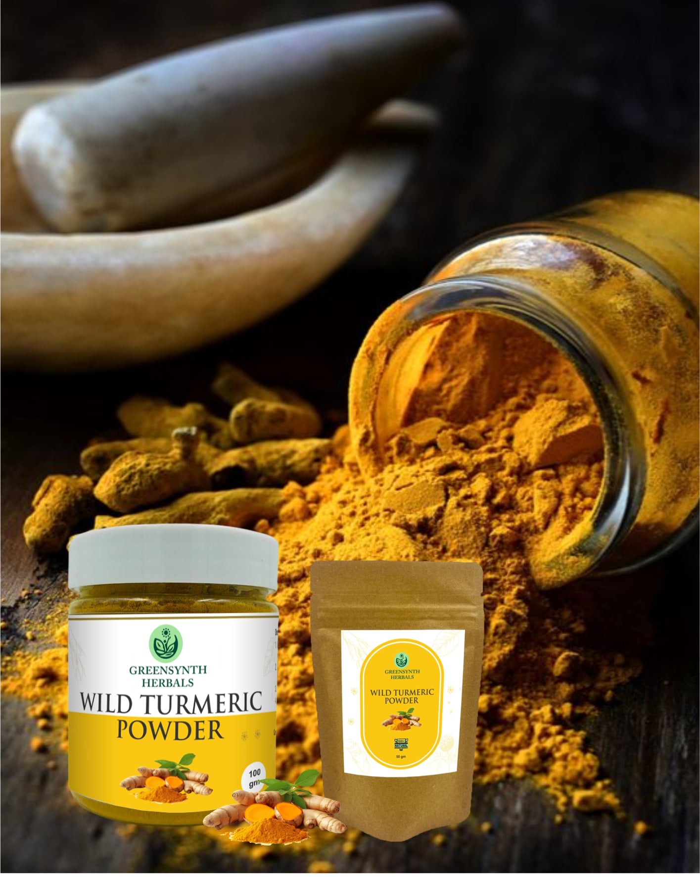 Wild Turmeric/Kasturi Manjal 50gm & 100 gm